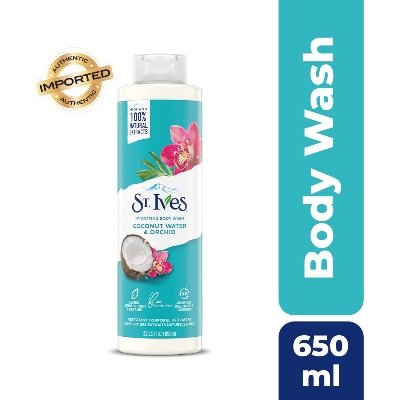 Picture of St. Ives Soothing Body Wash for dry skin Oatmeal & Shea Butter Made with 100% Natural Extracts 650 ml