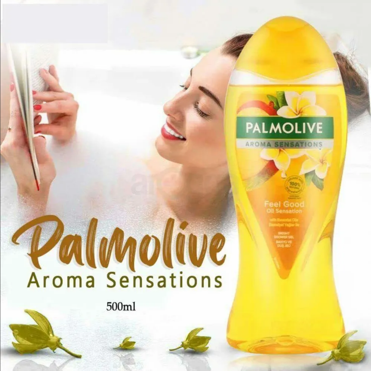 Picture of Palmolive Aroma Sensations Feel Good Oil Sensation With Essential Oils Bright Shower Gel 500ml