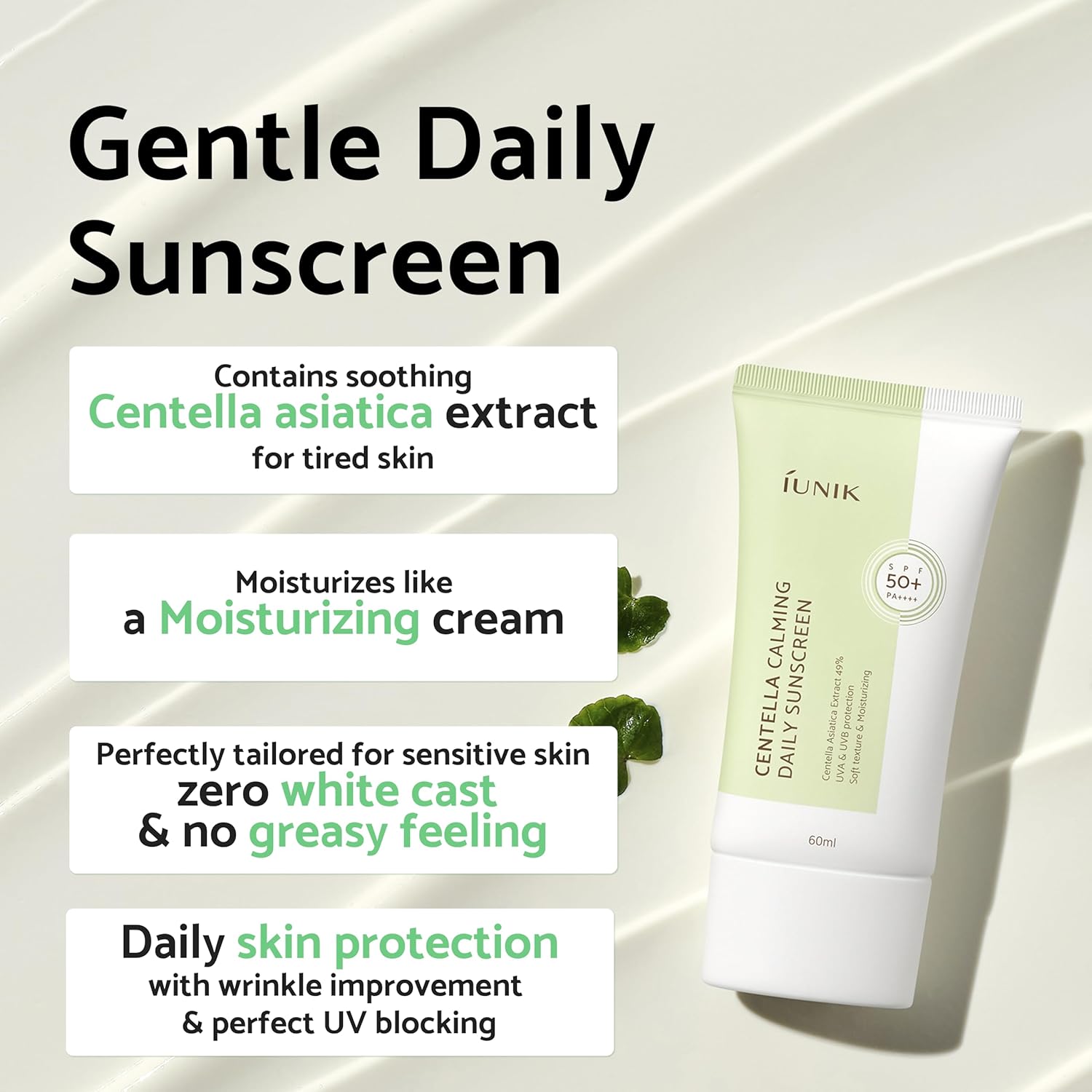 Picture of iUNIK Centella Calming Daily Sunscreen 60ml