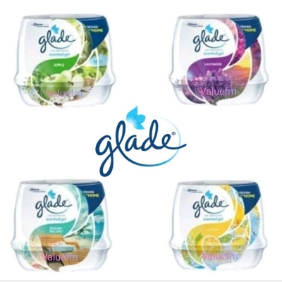 Picture of Glade Scented Gel 180gm 1pcs ( Lavender , Lemon , Ocean Escape , Morning Freshness)