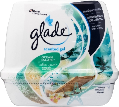 Picture of Glade Scented Gel 180gm 1pcs ( Lavender , Lemon , Ocean Escape , Morning Freshness)