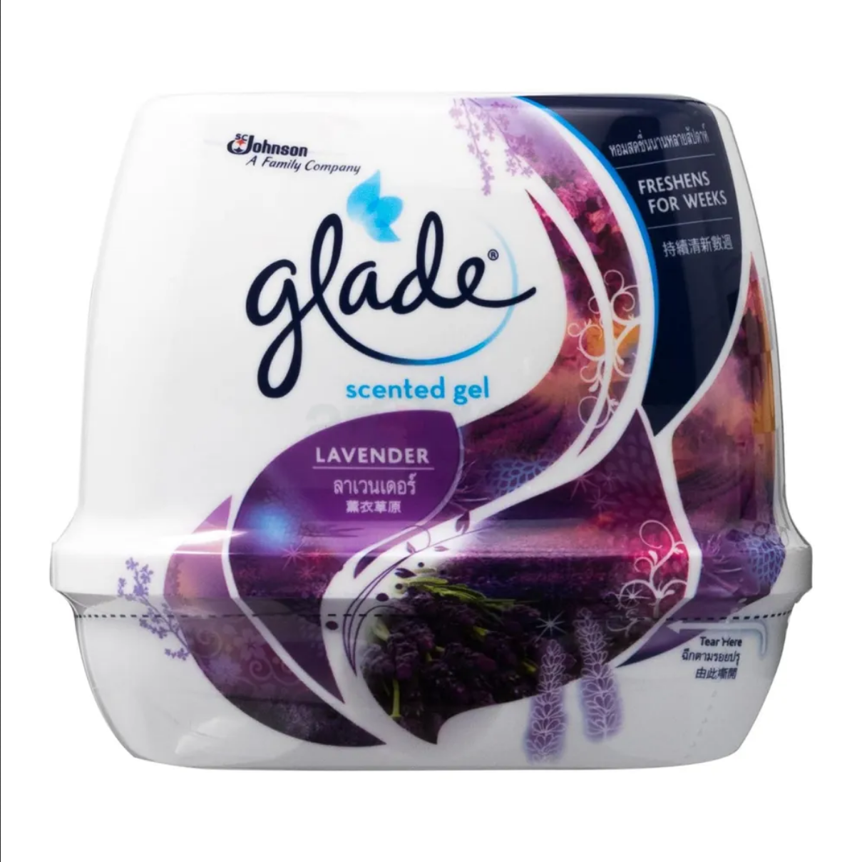 Picture of Glade Scented Gel 180gm 1pcs ( Lavender , Lemon , Ocean Escape , Morning Freshness)