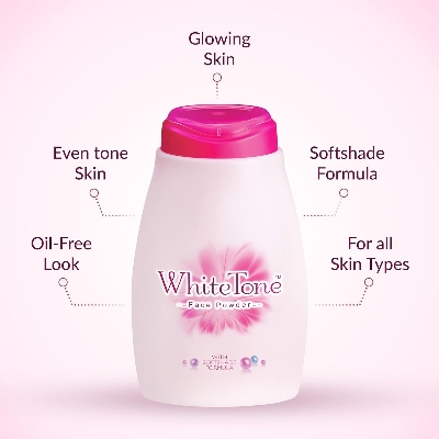 Picture of White Tone Face Matte Powder For All Skin Types For, Get Oil-Free, Even-Toned Skin Instantly 30gm / 50gm / 70gm