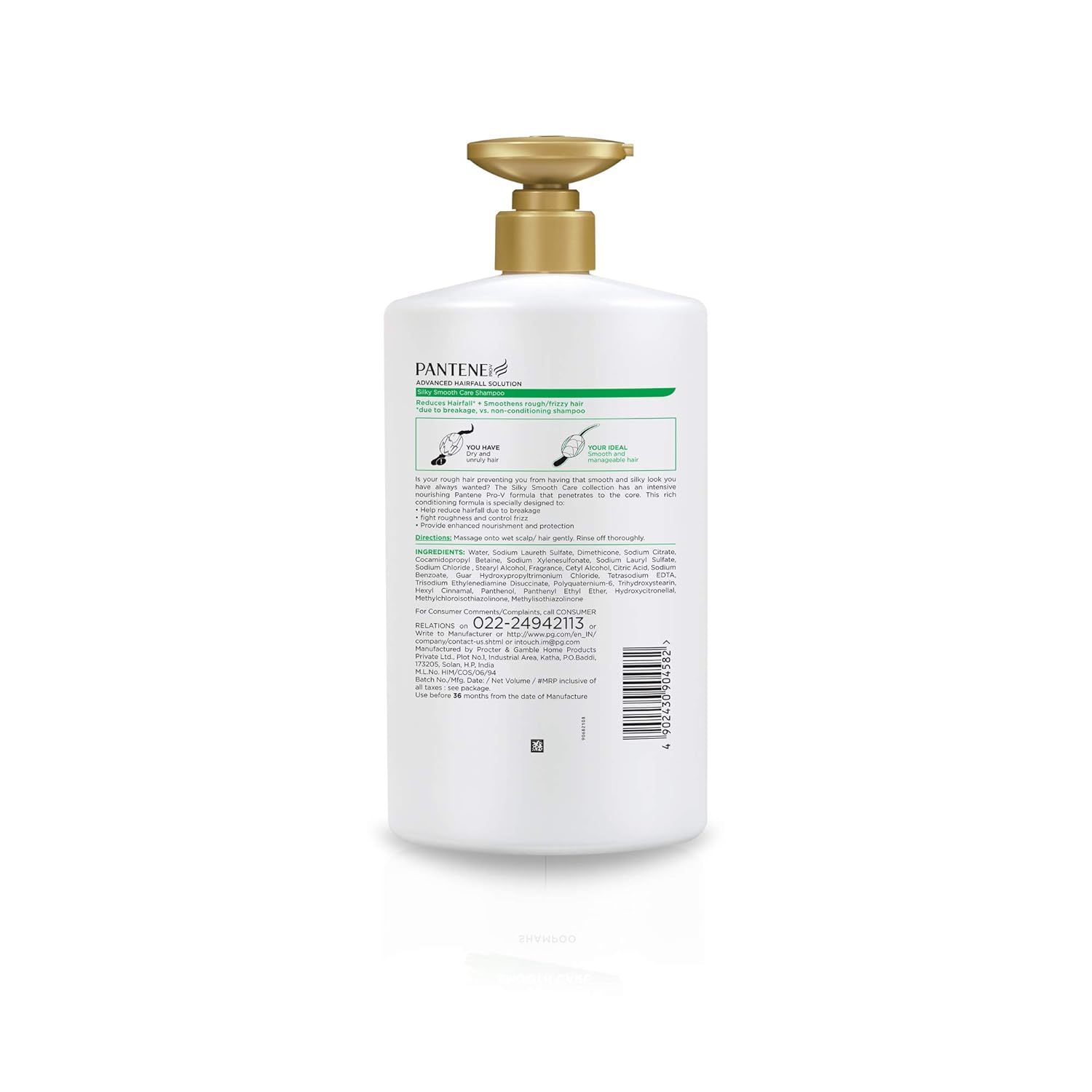 Picture of Advanced Hair Fall Solution Silky Smooth Care Shampoo, 1 L
