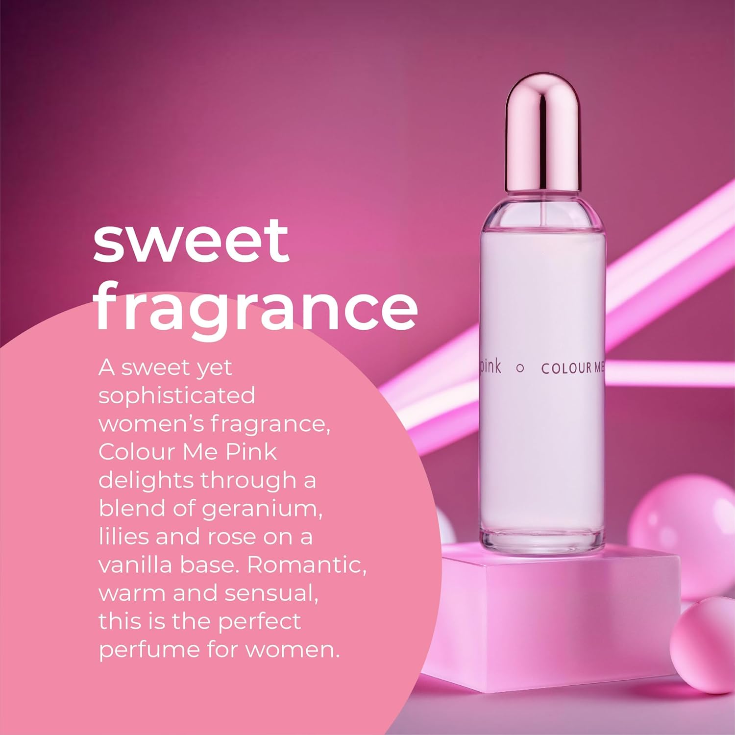 Picture of Milton Lloyd Colour Me Flowers For Women -Eau de Parfum, 100 ml