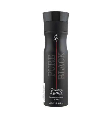 Picture of Pure Black Fragranced Body Spray - 200ml