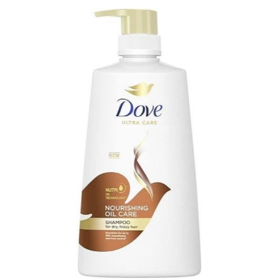 Picture of Dove Ultra Care Nourishing Oil Care Shampoo 680ml for Dry, Frizzy Hair