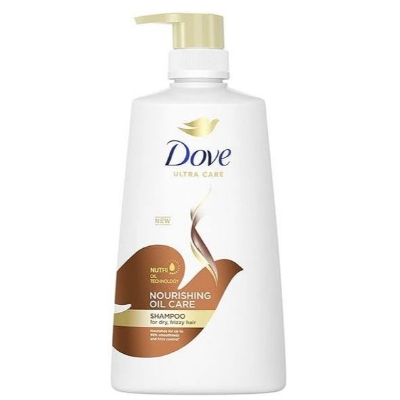 Picture of Dove Ultra Care Nourishing Oil Care Shampoo 680ml for Dry, Frizzy Hair