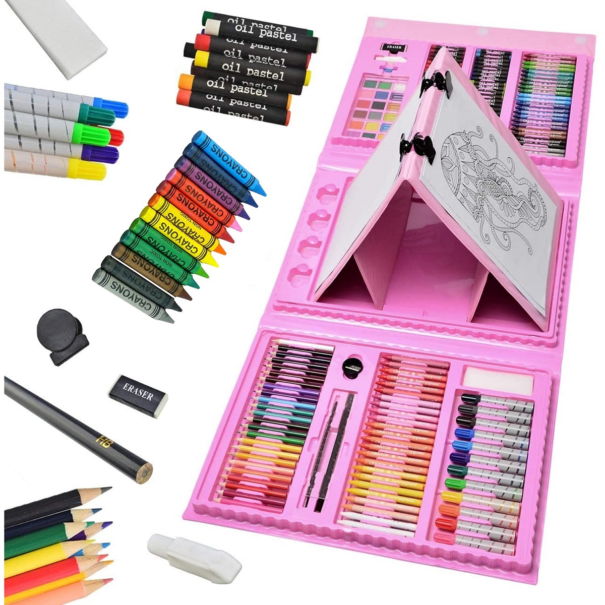 Drawing Art Set Painting For Kids Box Artist -208 Pcs RKissu.comonline shop bangladeshothoba.com
