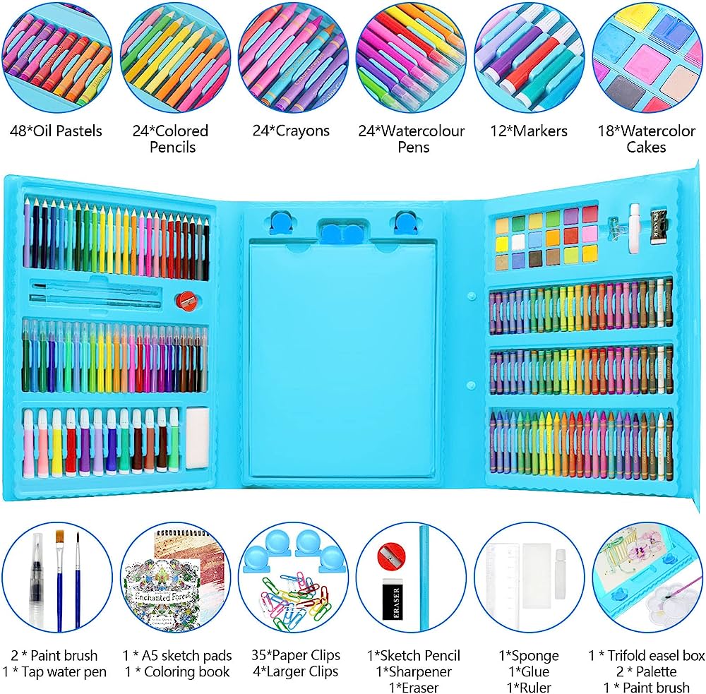 Drawing Art Set Painting For Kids Box Artist -208 Pcs RKissu.comonline shop bangladeshothoba.com