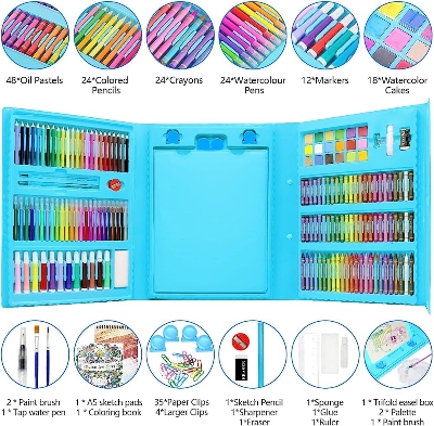 Drawing Art Set Painting For Kids Box Artist -208 Pcs RKissu.comonline shop bangladeshothoba.com