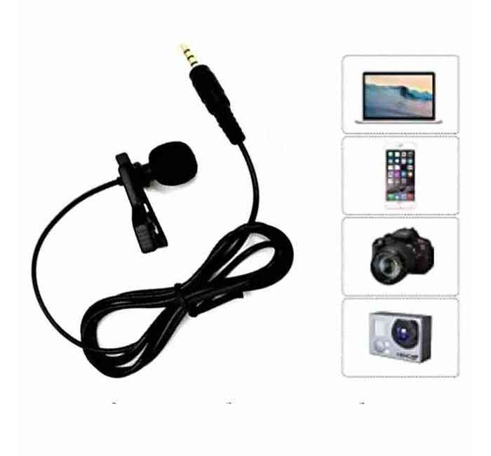 Picture of Candc U1 Microphone Proffessional Lavalier Microphone for DSLR and android -samsung/realme/oppo/vivo/iphone/walton/techno/xiaomi/nokia/laptop all device supported with premium quality