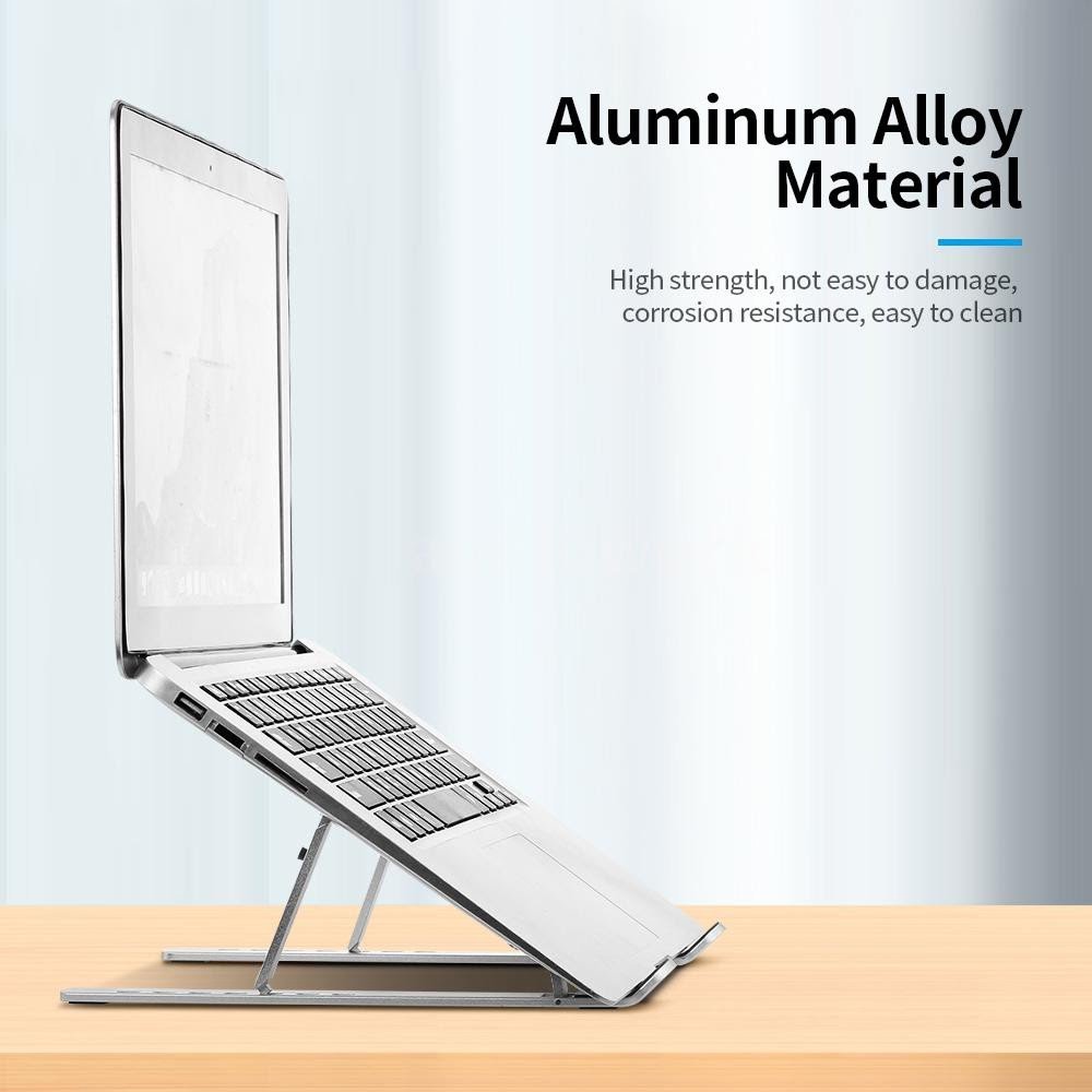 Picture of Laptop Stand Creative Folding Storage Bracket for 10-17 inch Tablets Notebook Laptop Quality Aluminum Alloy