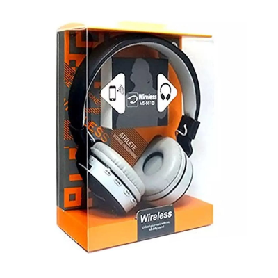 Picture of MS-881A Original Premium Quality Wireless Bluetooth headphones for android -samsung/realme/oppo/vivo/iphone/walton/techno/xiaomi/nokia/laptop all device supported with premium quality
