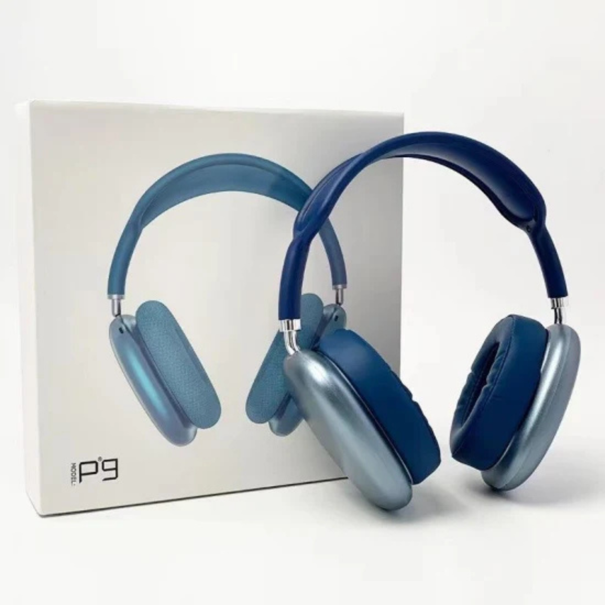 Picture of P9/P9 pro/P9 pro max  Wireless Bluetooth-compatible Headphones With Mic Noise Canceling Stereo Hi-fi Gaming Headset over head headphone for android pc and ios