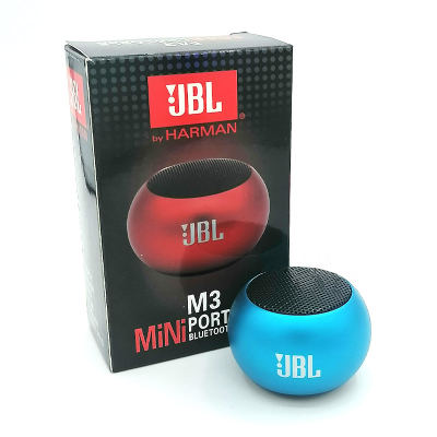 Picture of M3 Mini Portable Bluetooth Speaker Pocket Size Ultra Powerful Metal Body Speaker Use For SD Card Mobile Phone Rechargeable Speakers