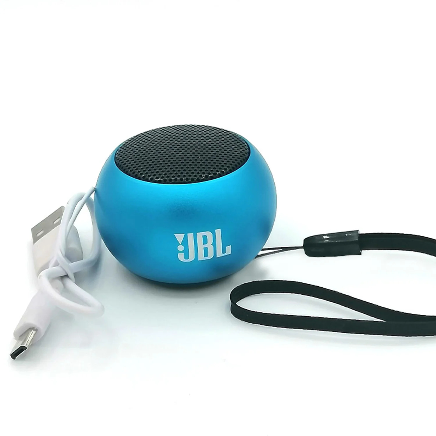 Picture of M3 Mini Portable Bluetooth Speaker Pocket Size Ultra Powerful Metal Body Speaker Use For SD Card Mobile Phone Rechargeable Speakers