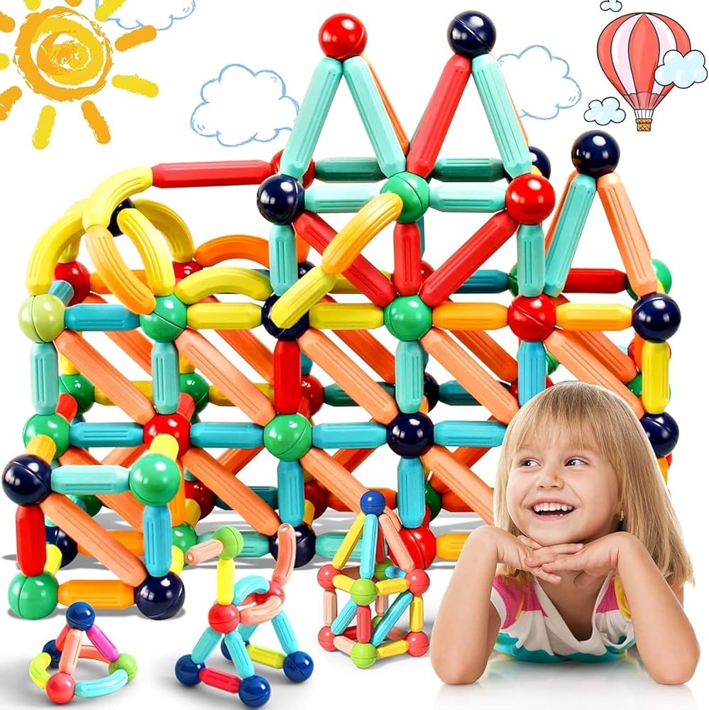 Buy magnetic-puzzle-84-pcs-for-kids-toys-gifts-and-educational-learing at Best Price In Bangladesh