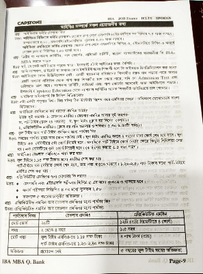 Picture of CAPSTONE IBA MBA Questions Bank (3rd Edition, January-2024)