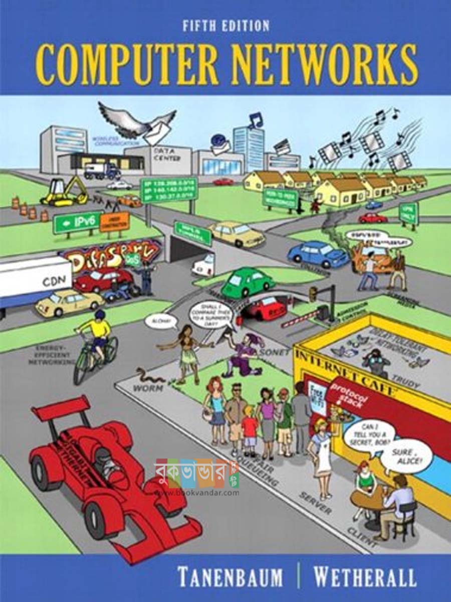 Picture of Computer Networks by Tanenbaum & Wetherall (5th Edition)