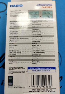 Picture of Scientific Calculator (fx-991EX), 552 Functions