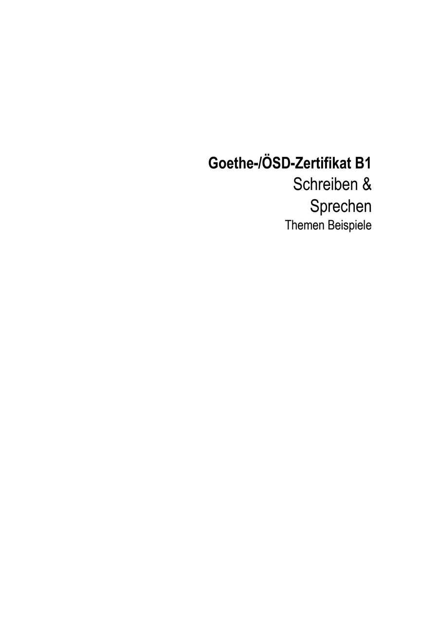 Picture of Deutch als Fremdsprache: Schreiben & Sprechen Themen B1