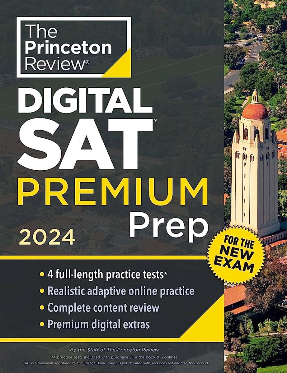 Picture of Princeton Review Digit-al SAT Premium Prep, 2024-25 (News Print)