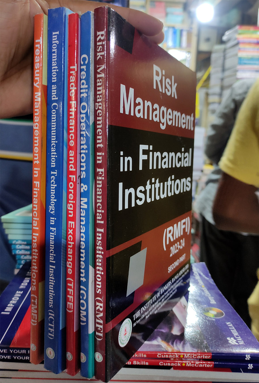 Picture of Banking Diploma Part-2 Books for AIBB Exams (5 Books Set) (White Print)