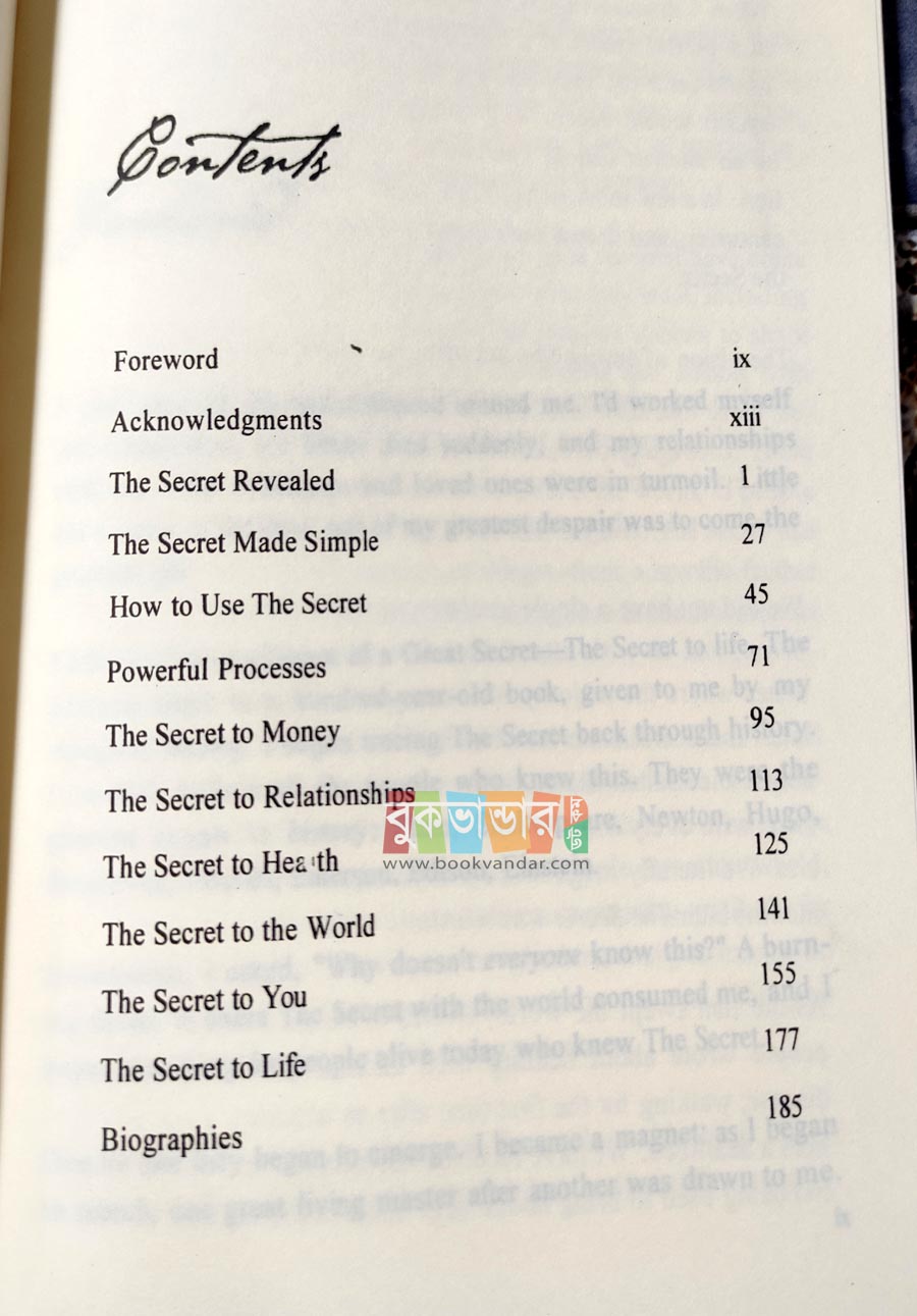 Picture of The Secret by Rhonda Byrne (Byrne book)