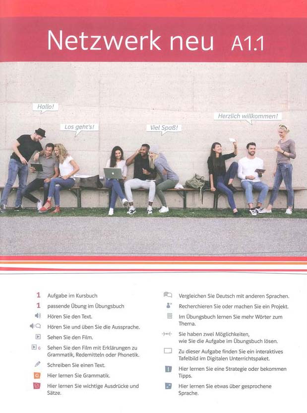 Picture of Netzwerk neu A1.1 and A1.2 (Color Print) (2 Books)