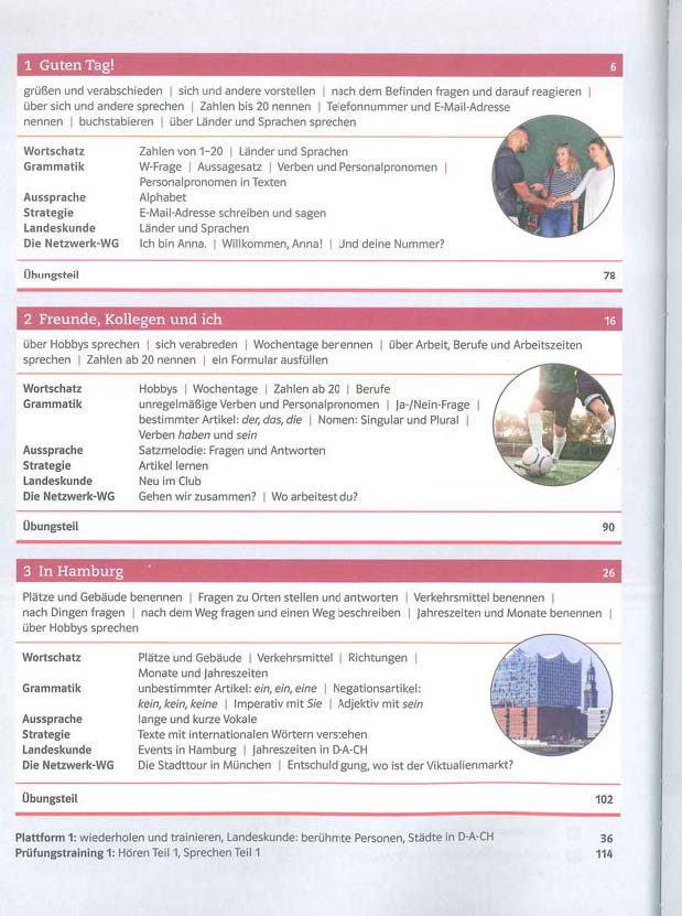 Picture of Netzwerk neu A1.1 and A1.2 (Color Print) (2 Books)