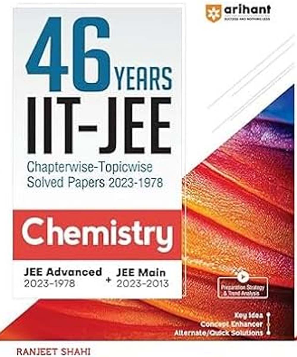 Picture of 46 Years Chapterwise Topicwise Solved Papers 2023-1978 IIT JEE (Chemistry)