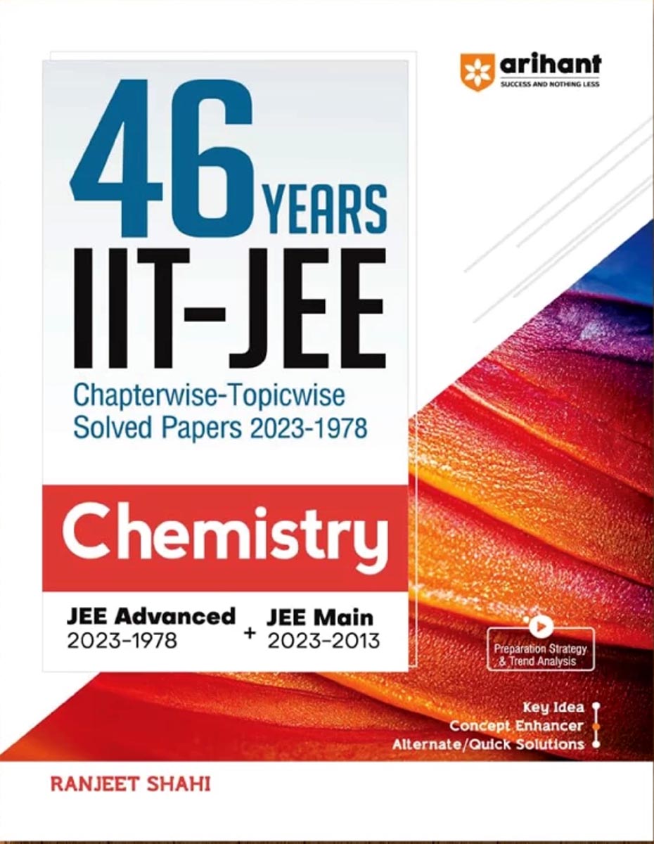 Picture of 46 Years Chapterwise Topicwise Solved Papers 2023-1978 IIT JEE (Chemistry)