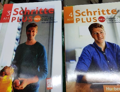 Picture of Schritte PLUS NEU 3 Kb&Ab (3 A2.1) and NEU 4 Kb&Ab (4 A2.2) (2 Books) (Color)