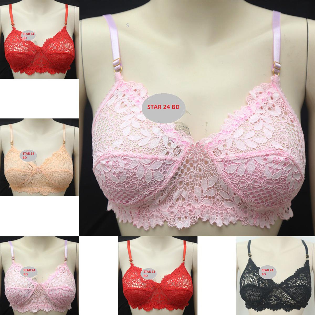 Picture of 100% Cotton Bra For Ladies ( 3 PCS )