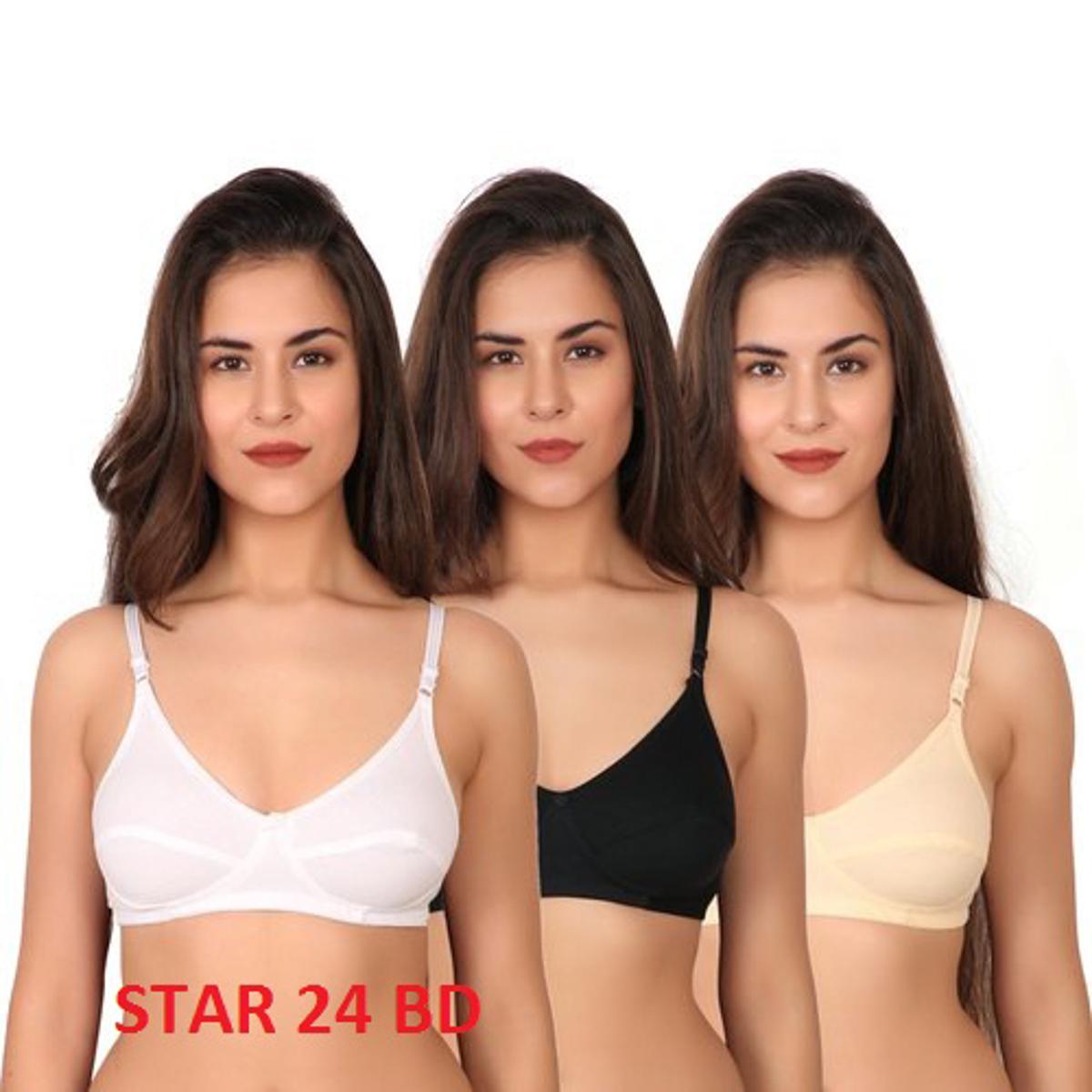 Picture of 100% Cotton Bra For Ladies ( 6 PCS )