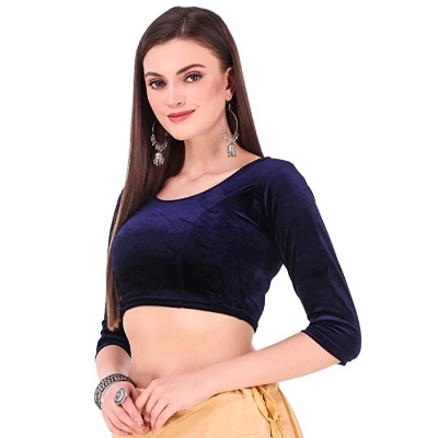Picture of Cotton Crop Tops Blouse for Women - Blouse For Women - Blouse For Women - Blouse For Women