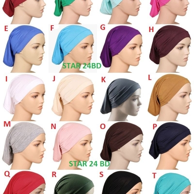 Picture of Women's Hijab Inner Cap Muslim Headwear Modesty Hair Cover for Daily Use
