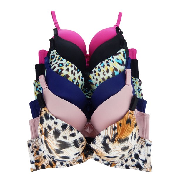 Picture of Foam Padded Very Soft Multi Color Bra For Women-1 Piece bra women ba