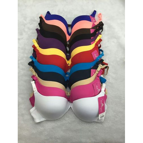 Picture of Foam Padded Very Soft Multi Color Bra For Women-1 Piece bra women ba