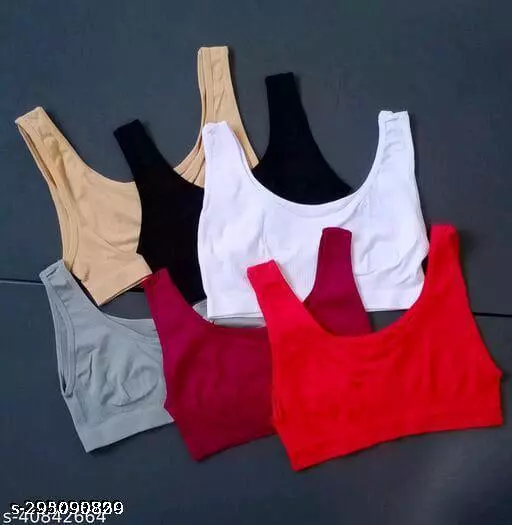 Picture of Stylish Premium Quality Air Bra - Pack of 3 - Comfortable to Wear - Stay Stylish and Comfortable with this Bra Set