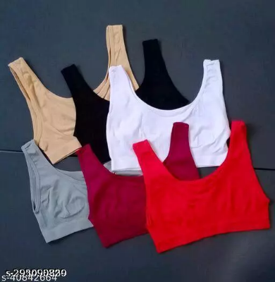 Picture of Stylish Premium Quality Air Bra - Pack of 3 - Comfortable to Wear - Stay Stylish and Comfortable with this Bra Set