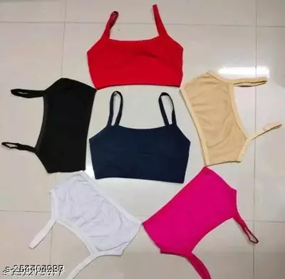 Picture of Stylish Premium Quality Air Bra - Pack of 3 - Comfortable to Wear - Stay Stylish and Comfortable with this Bra Set