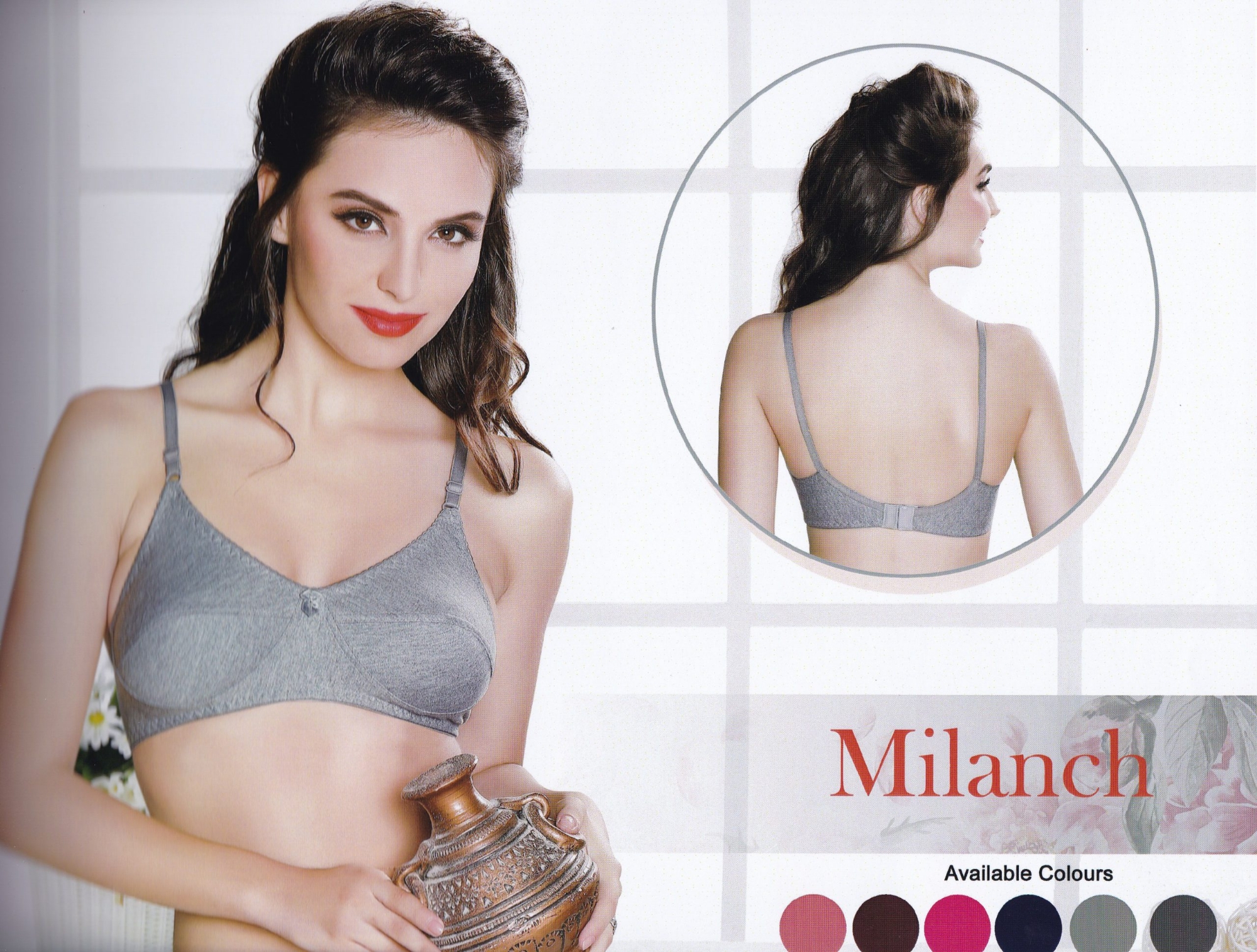 Picture of Daily Use Stitch Fabrics Bra for Girls and Women 4 Color - Essential Innerwear - Elevate Comfort and Style