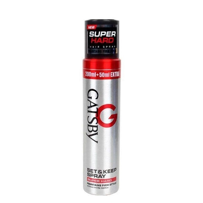 Picture of GATSBY Set and Keep Spray Super Hard Hair Spray - 250ml
