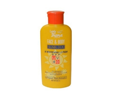 Picture of Face and Body sun block and Whitening Lotion For Women - 200ml