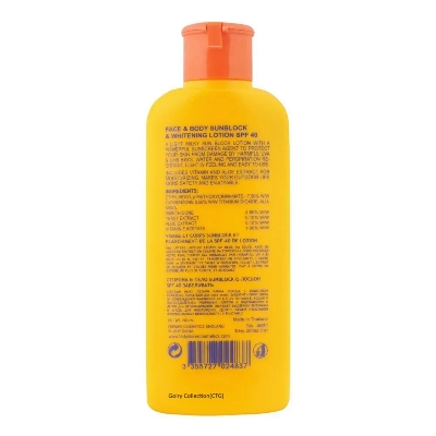 Picture of Face and Body sun block and Whitening Lotion For Women - 200ml