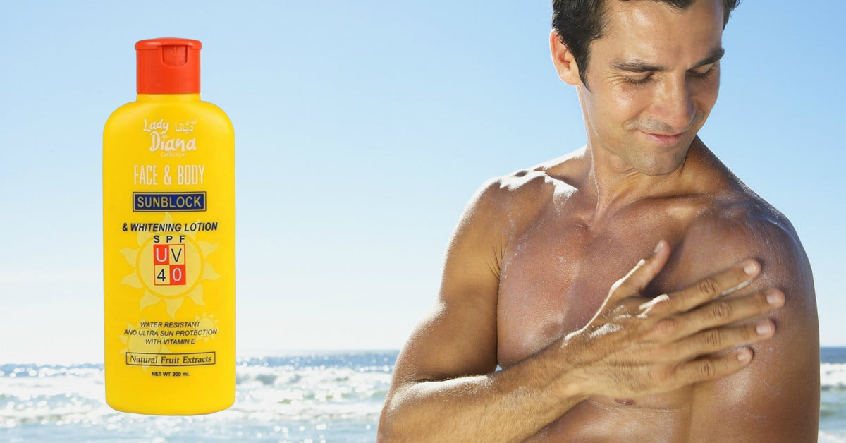Picture of Face and Body sun block and Whitening Lotion For Women - 200ml