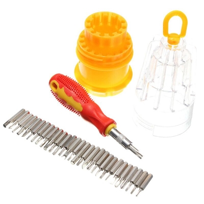 Picture of 31-in-1 Screwdriver Tool Set - Yellow