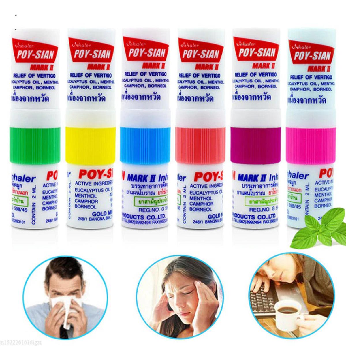 Picture of Poy-Sian Mark II – Thailand Nasal Inhaler and Oil – 1 Piece